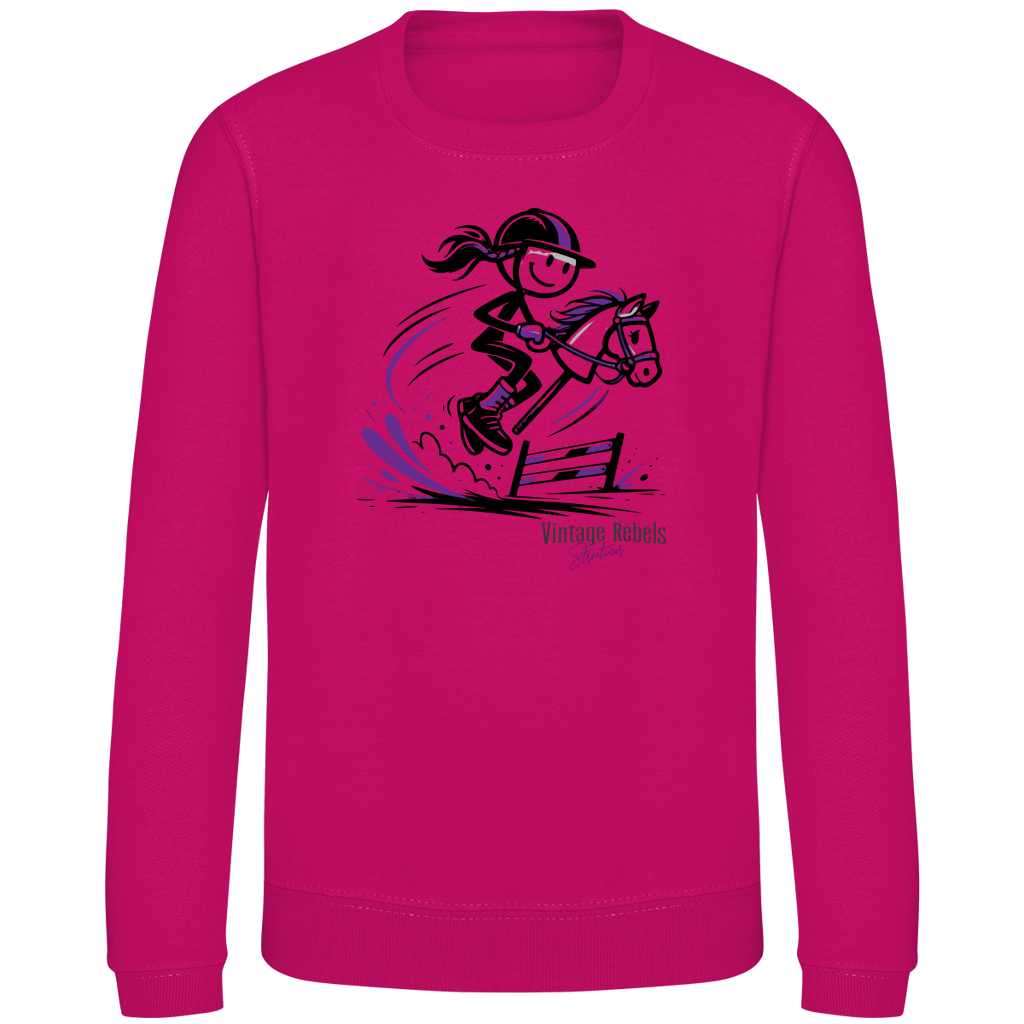Sweatshirt" Hobbyhorsing" für Mädchen