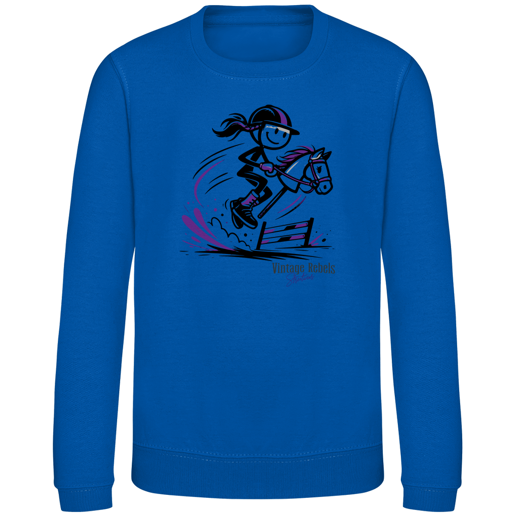 Sweatshirt" Hobbyhorsing" für Mädchen