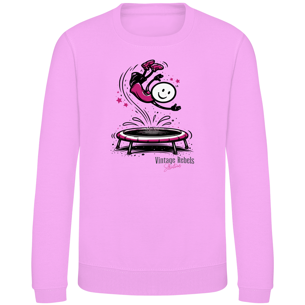Sweatshirt "Trampolin" für Mädchen