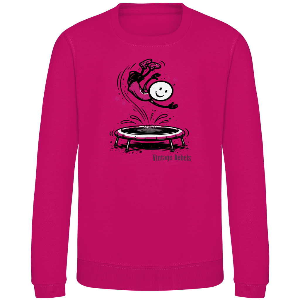 Sweatshirt "Trampolin" für Mädchen