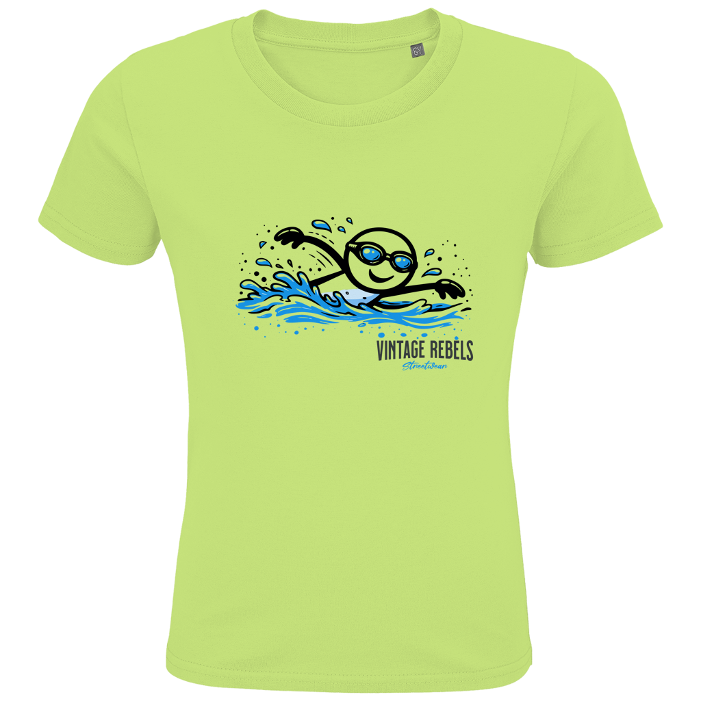 T-Shirt "Schwimmen" für Mädchen und Jungen