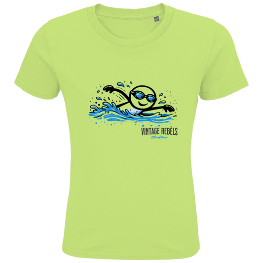 T-Shirt "Schwimmen" für Mädchen und Jungen