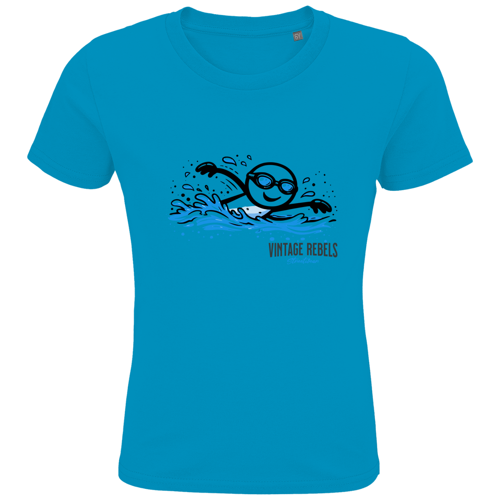 T-Shirt "Schwimmen" für Mädchen und Jungen