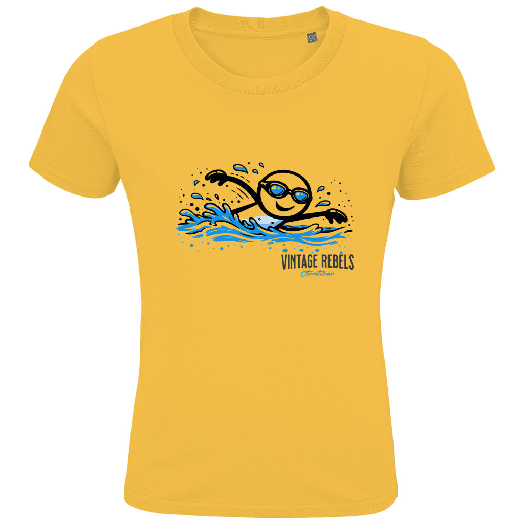 T-Shirt "Schwimmen" für Mädchen und Jungen