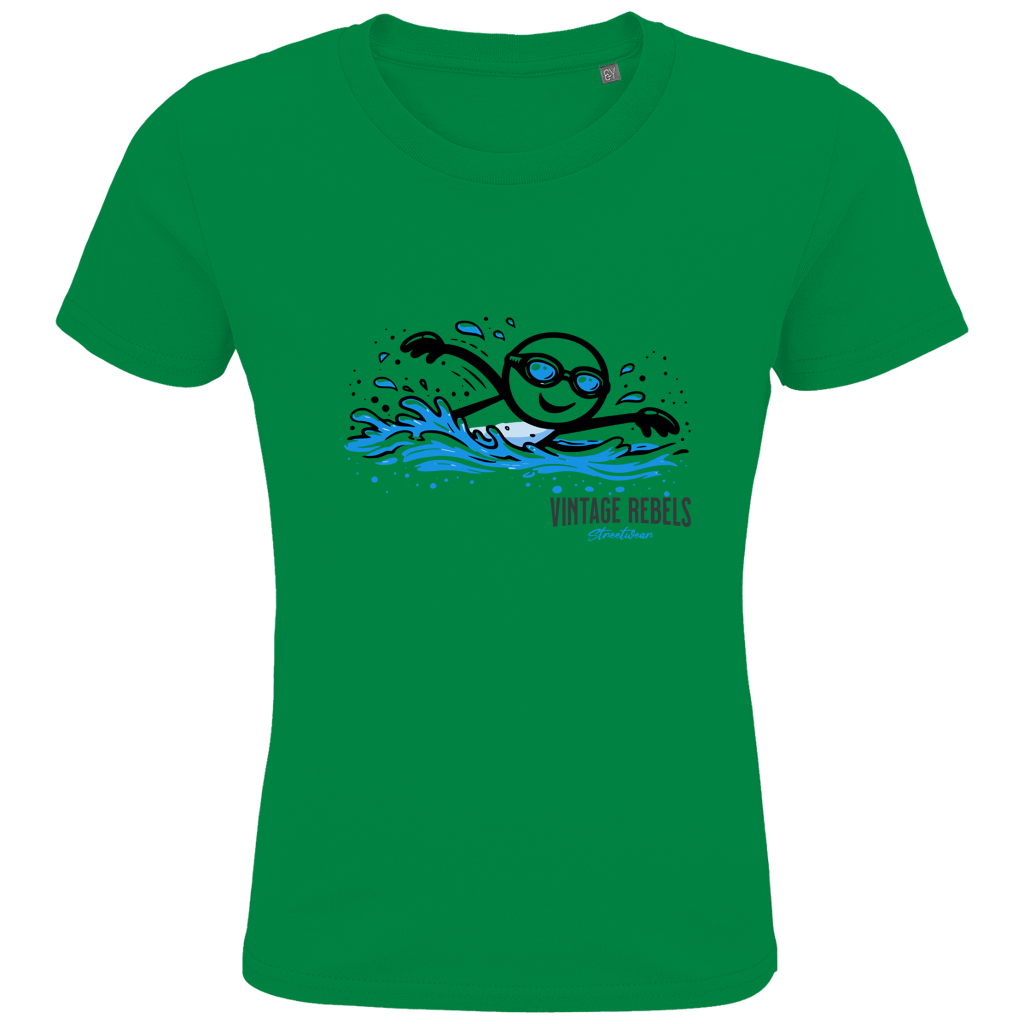 T-Shirt "Schwimmen" für Mädchen und Jungen