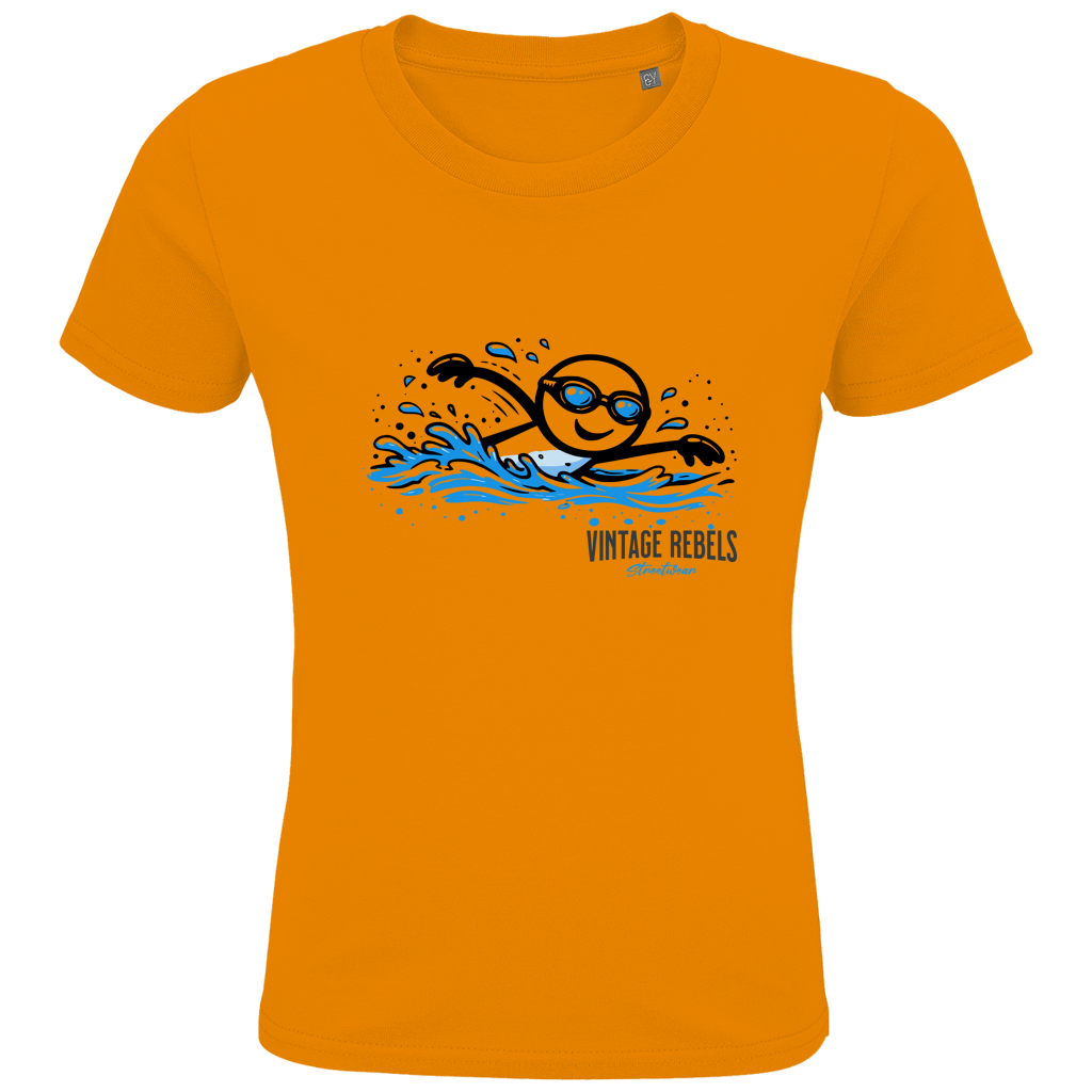 T-Shirt "Schwimmen" für Mädchen und Jungen