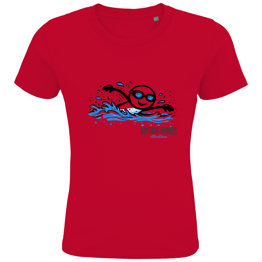T-Shirt "Schwimmen" für Mädchen und Jungen