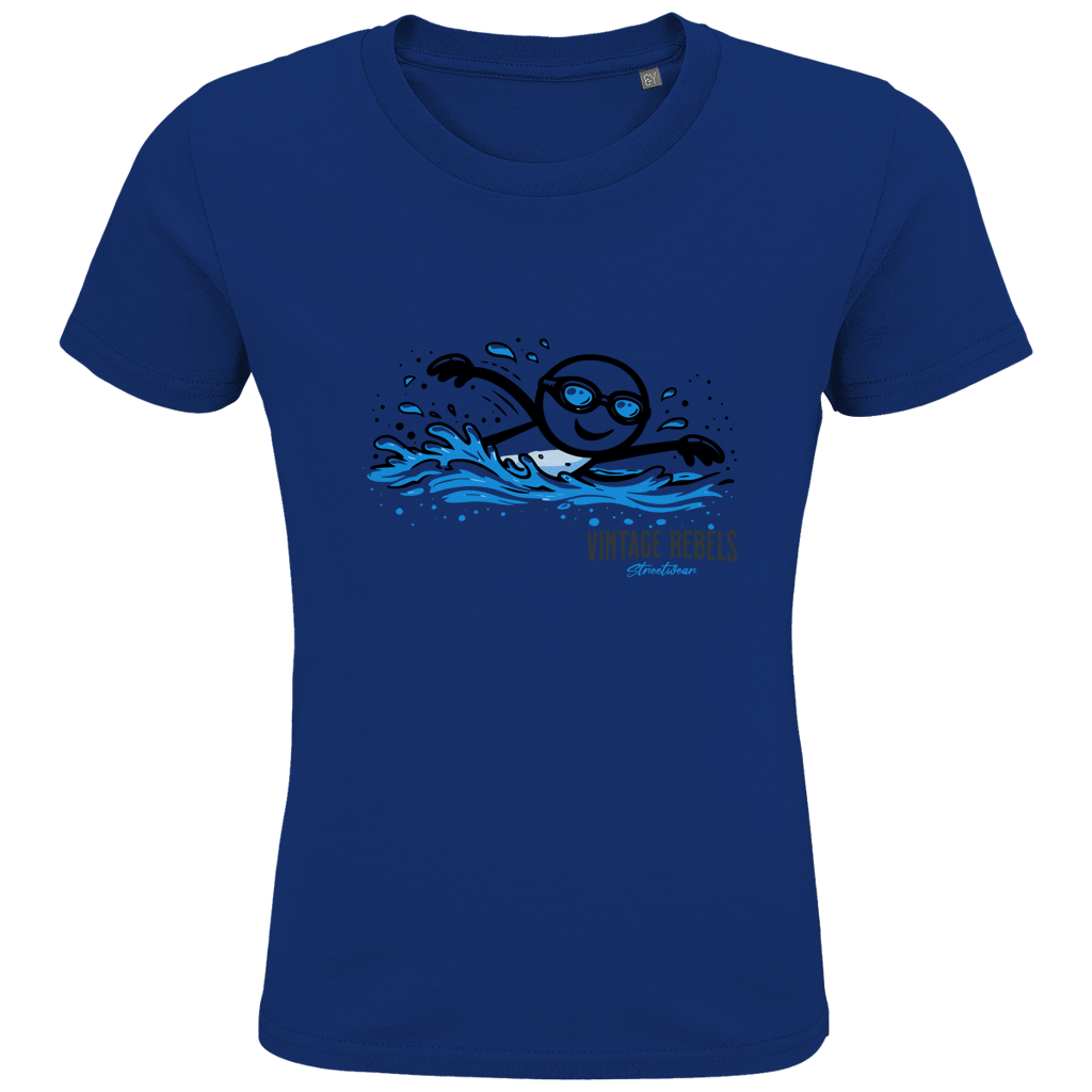 T-Shirt "Schwimmen" für Mädchen und Jungen