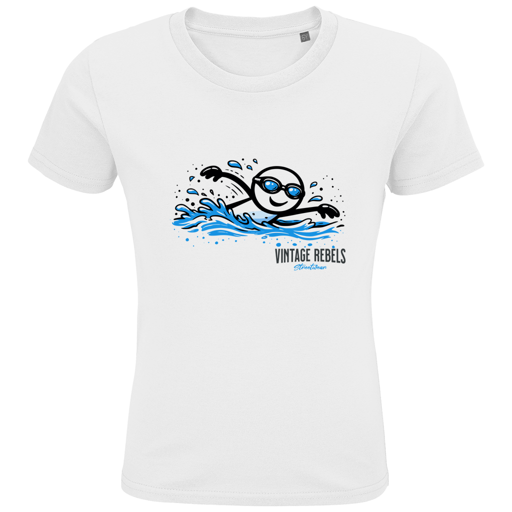 T-Shirt "Schwimmen" für Mädchen und Jungen