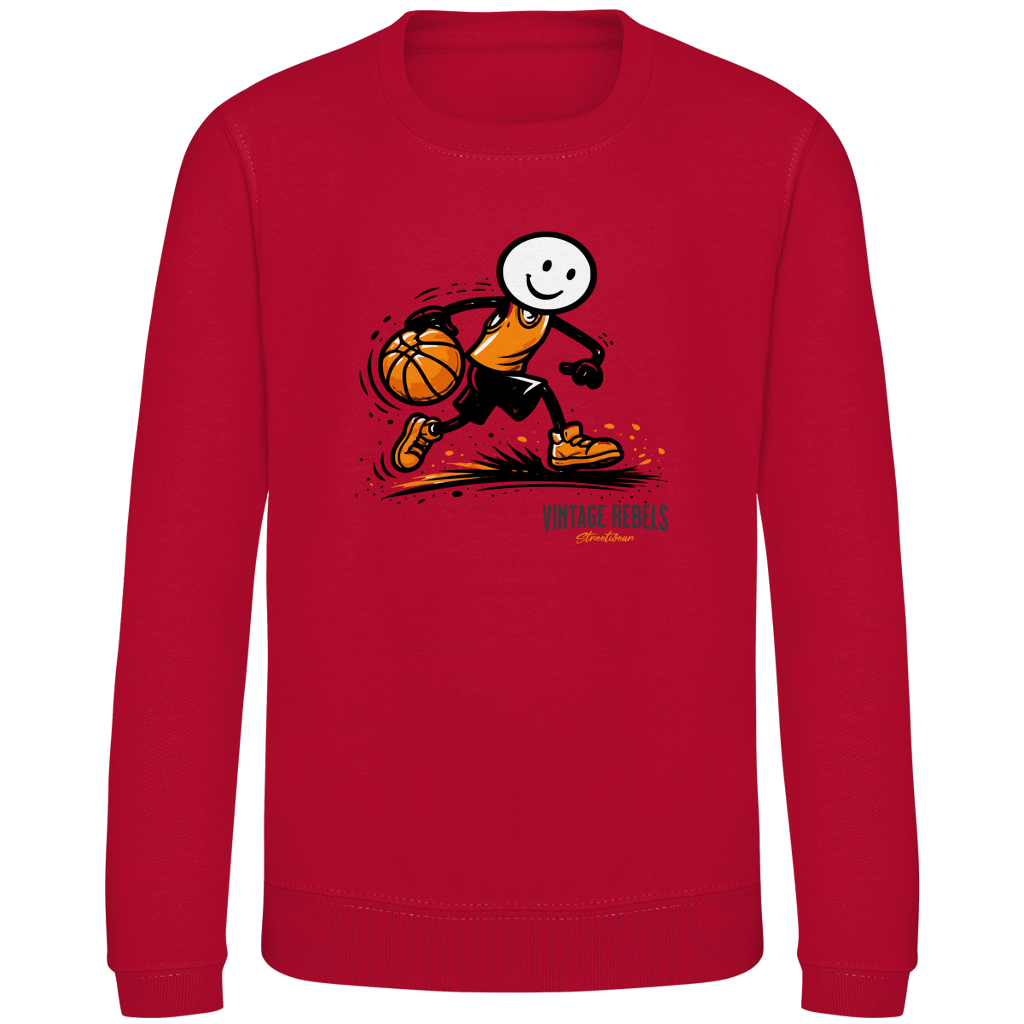 Kinder Sweatshirt Basketball