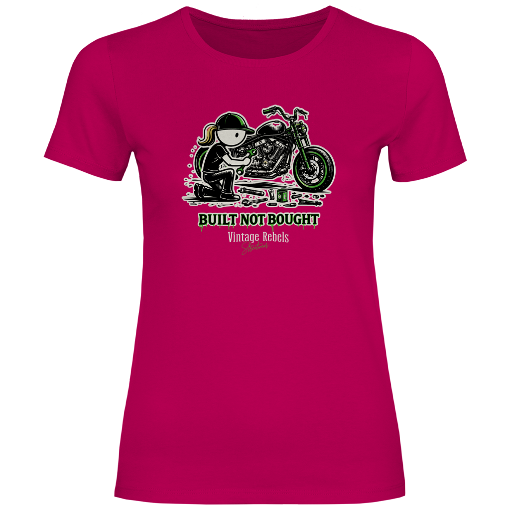 T-Shirt "Built not Bought"