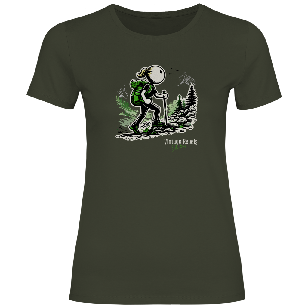 T-Shirt "wandern"