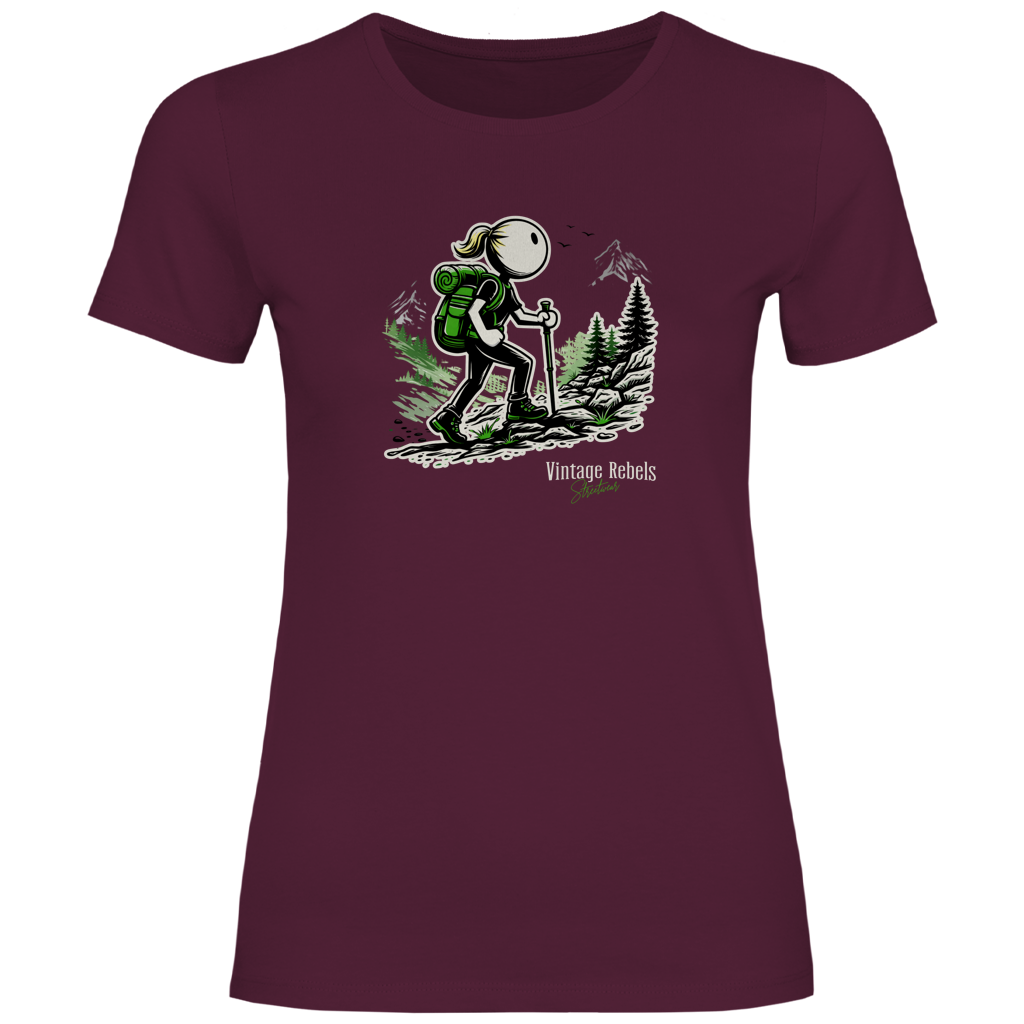 T-Shirt "wandern"