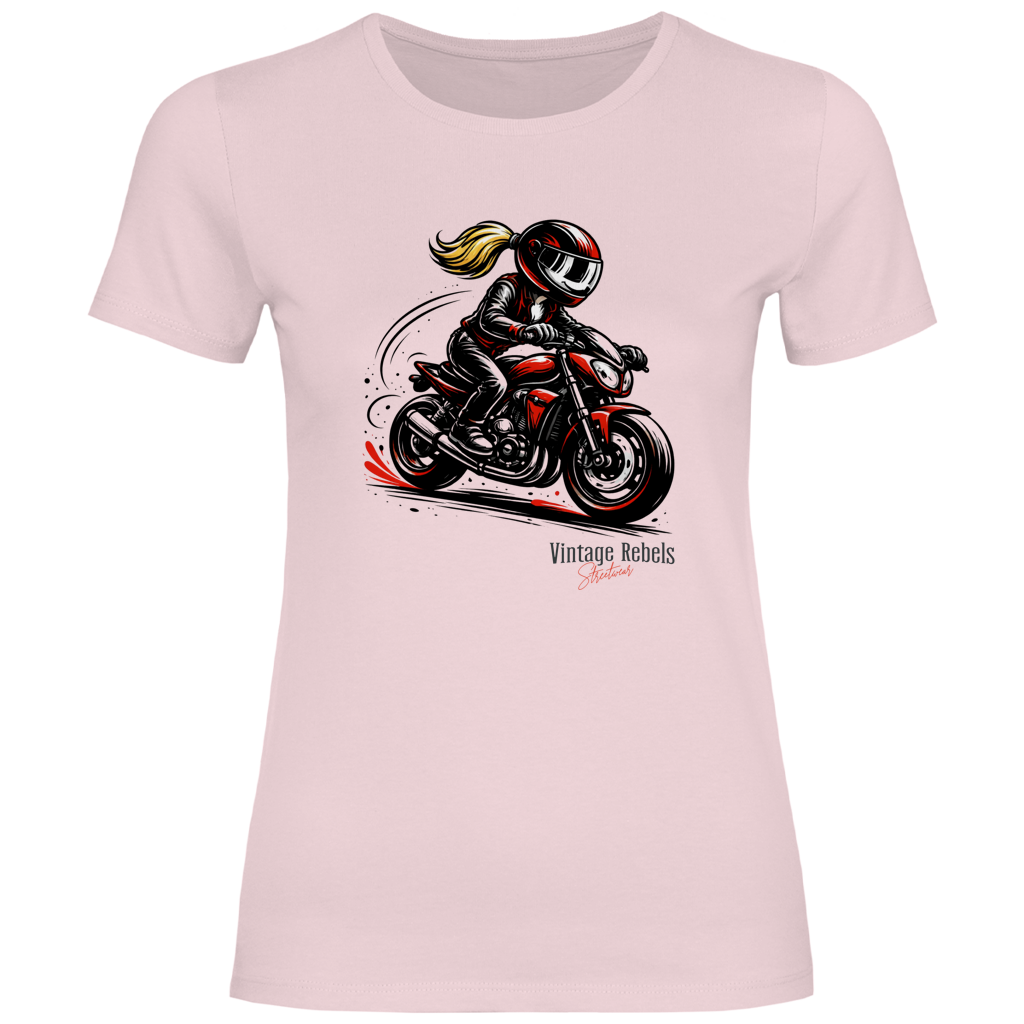 T-Shirt "Motorrad" Frauen