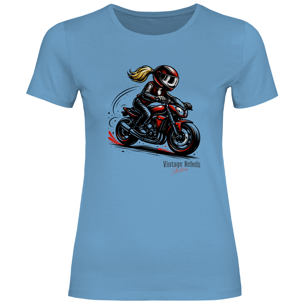 T-Shirt "Motorrad" Frauen