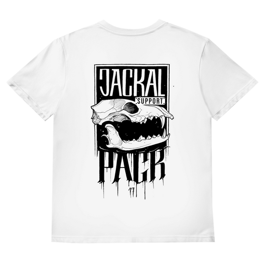 Herren V-Neck T-Shirt "JP SUPPORT" | Rückendruck