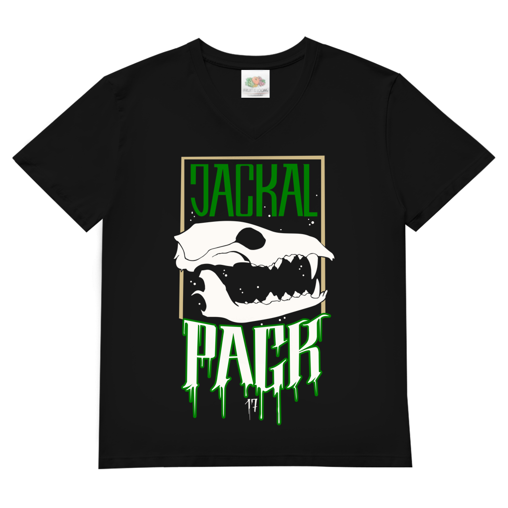 T-Shirt "JP MEMBER" V-Neck Brustdruck