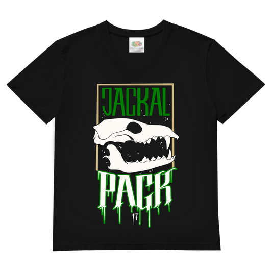 T-Shirt "JP MEMBER" V-Neck Brustdruck