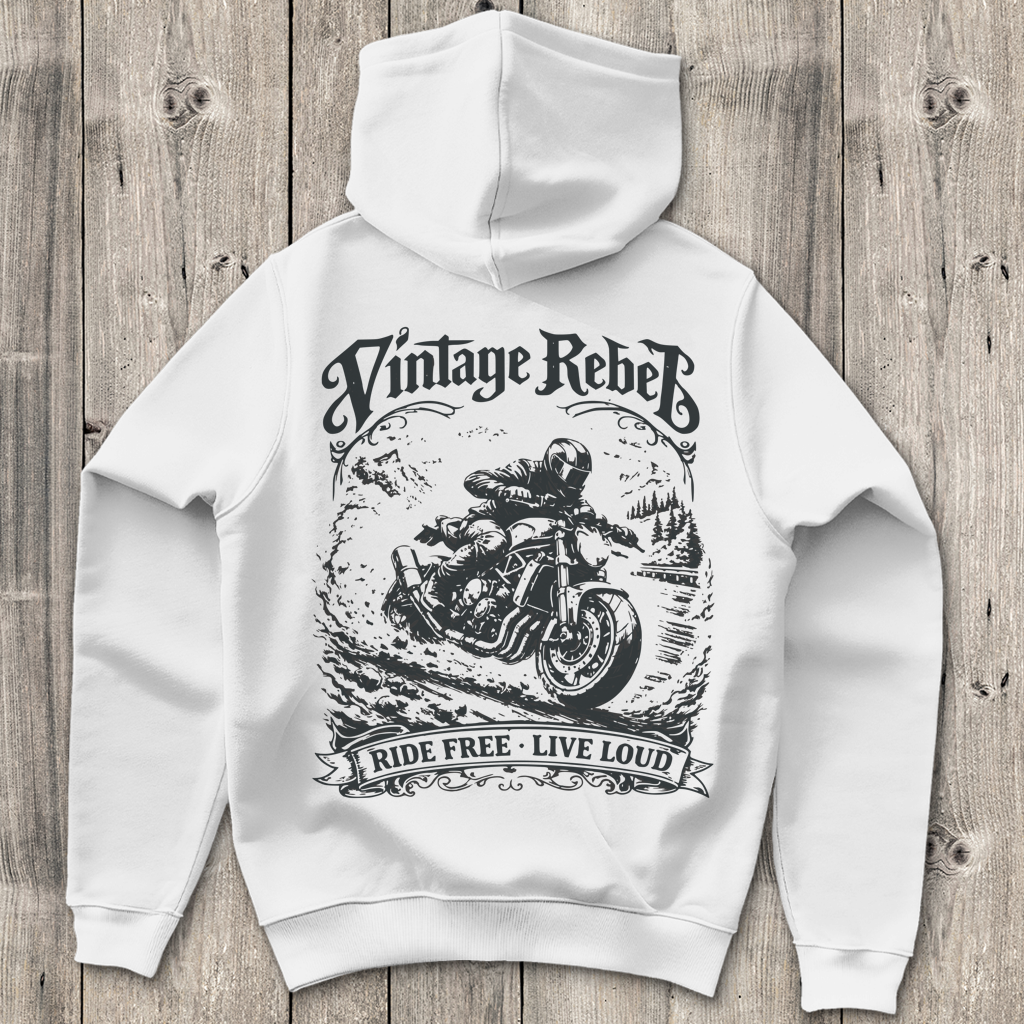 Herren Hoodie "Nacked Bike"