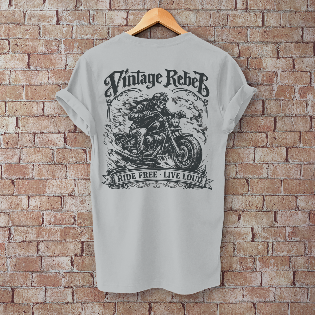 Herren T-Shirt "Biker Skull"