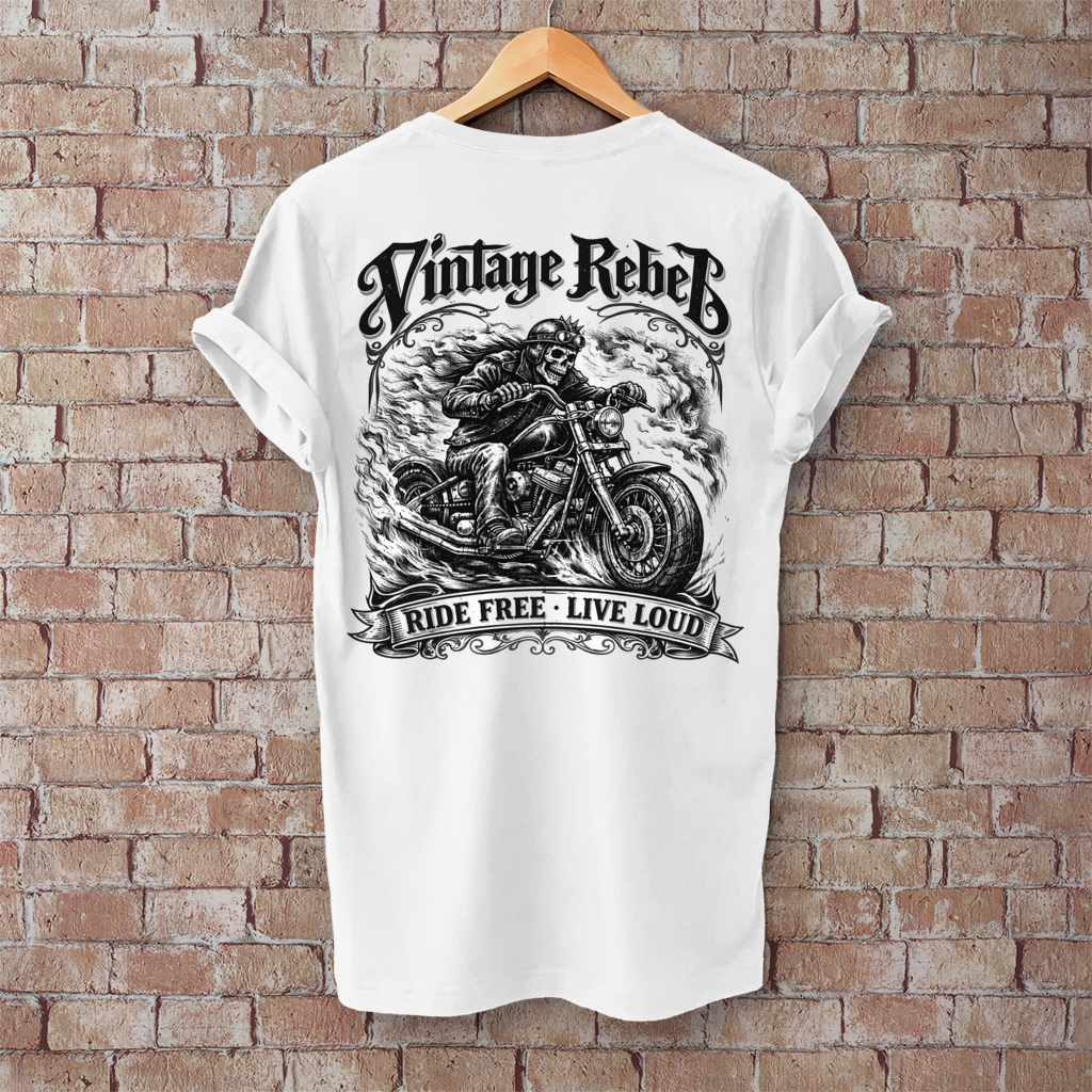 Herren T-Shirt "Biker Skull"