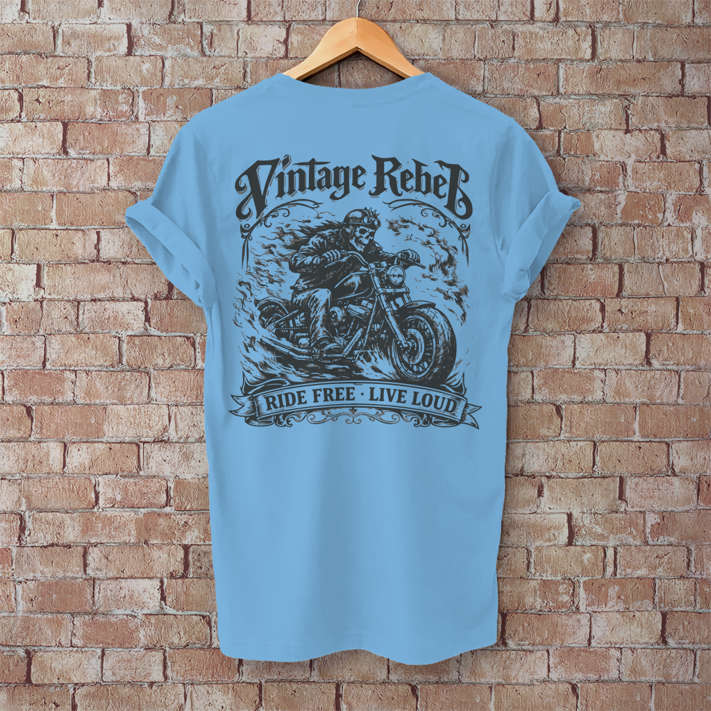 Herren T-Shirt "Biker Skull"