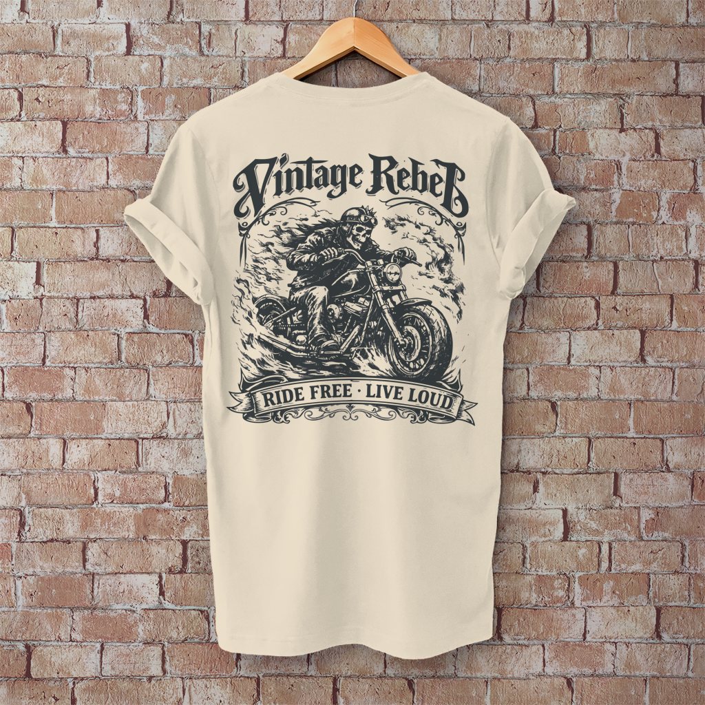 Herren T-Shirt "Biker Skull"