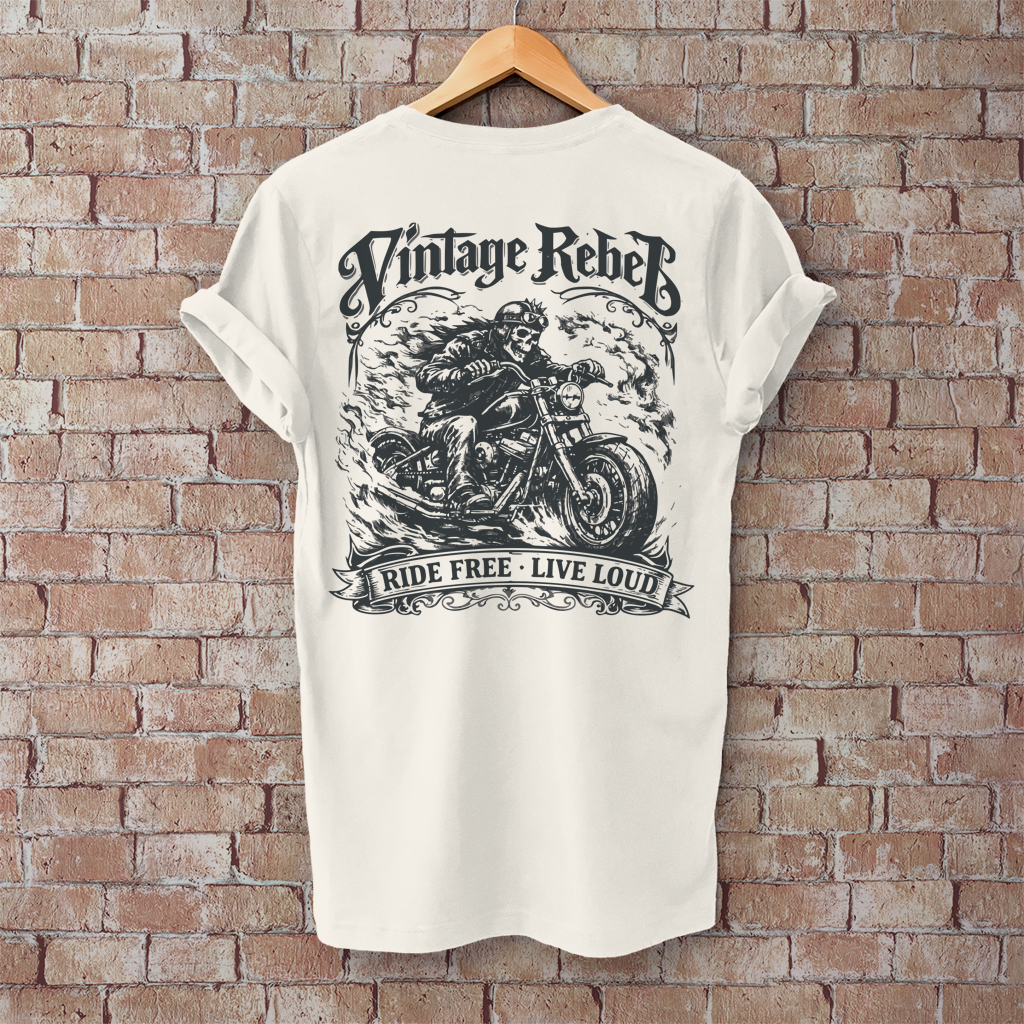 Herren T-Shirt "Biker Skull"