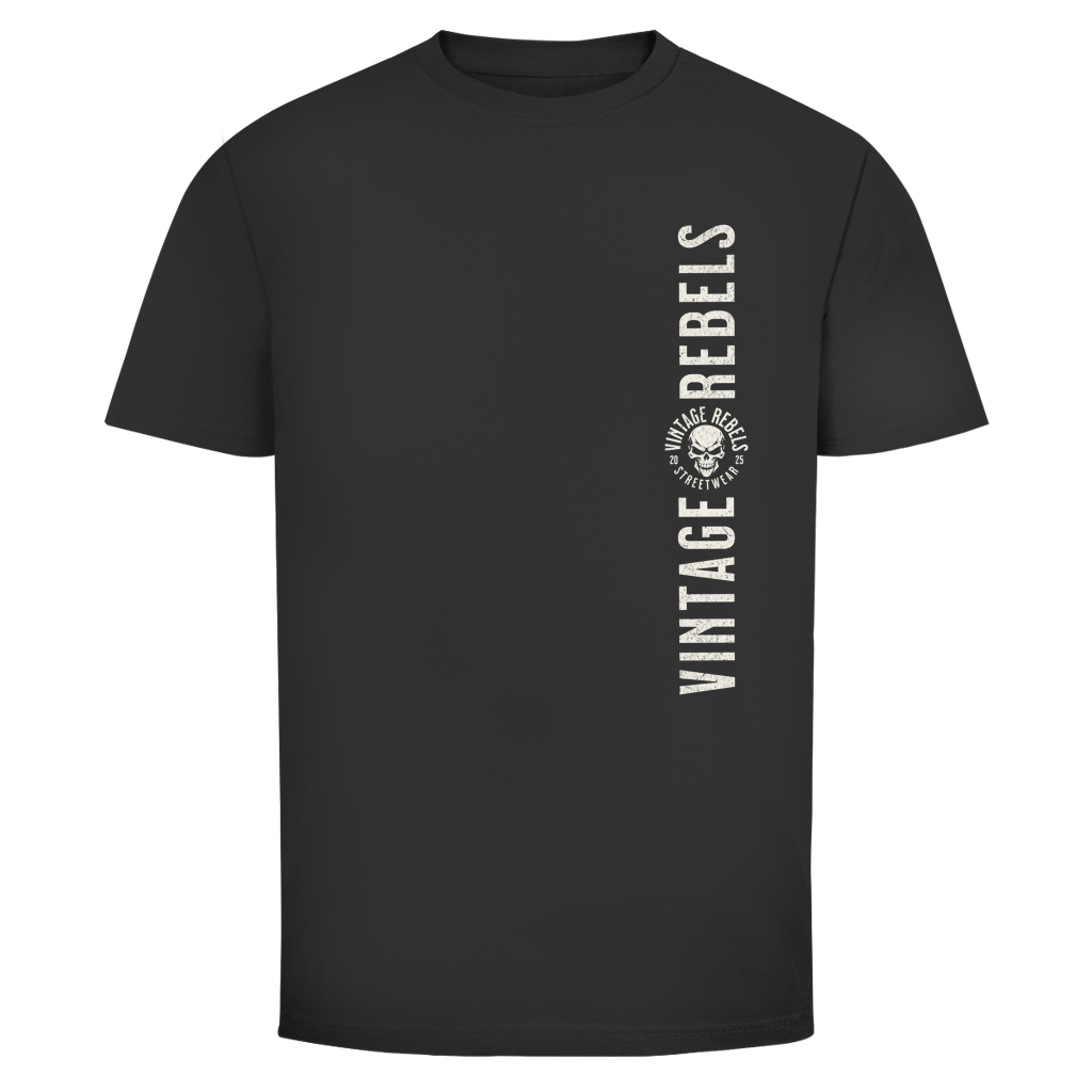 Biker T-Shirt "Vintage Rebels Skull"