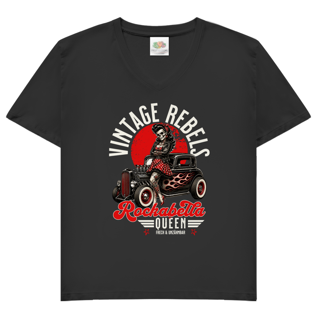 V-Neck T-Shirt Rockabella