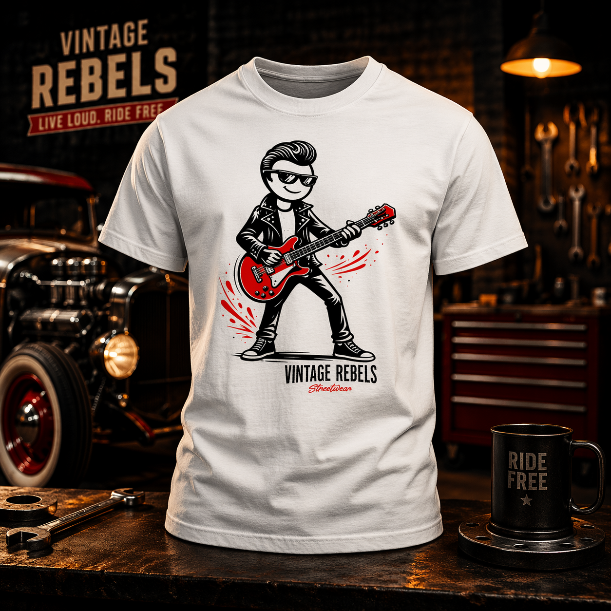 T-Shirt "Rockabilly"