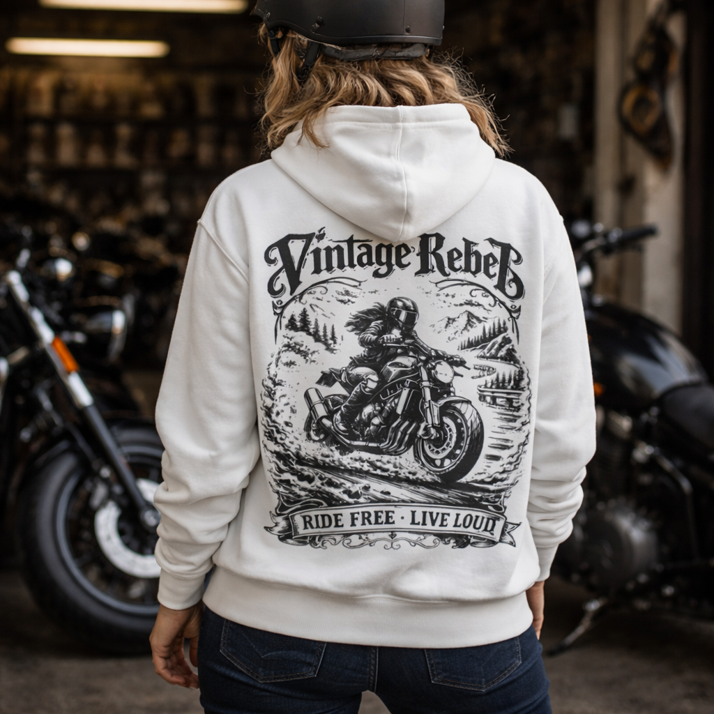 Damen Hoodie "Nacked Bike"