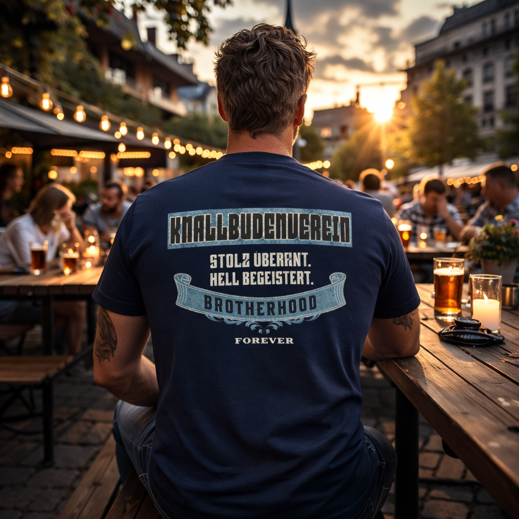 T-Shirt "Knallbudenverein" | Brust- & Rückendruck | Unisex