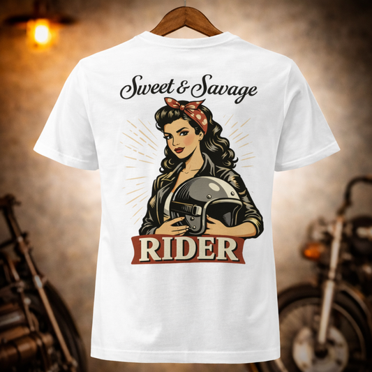 T-Shirt "Sweet & Savage" | Frauen
