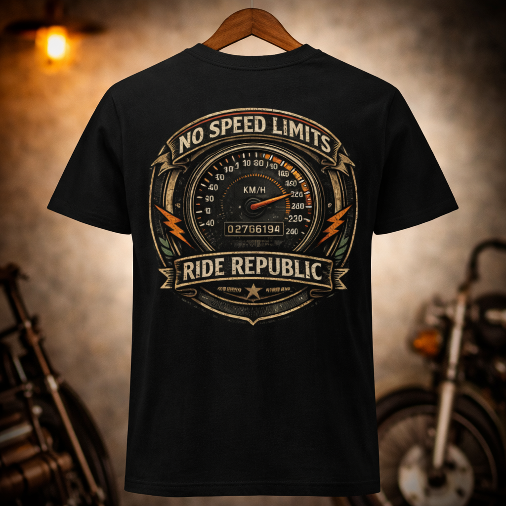 T-Shirt "No Speed Limits" | Brustdruck | Frauen