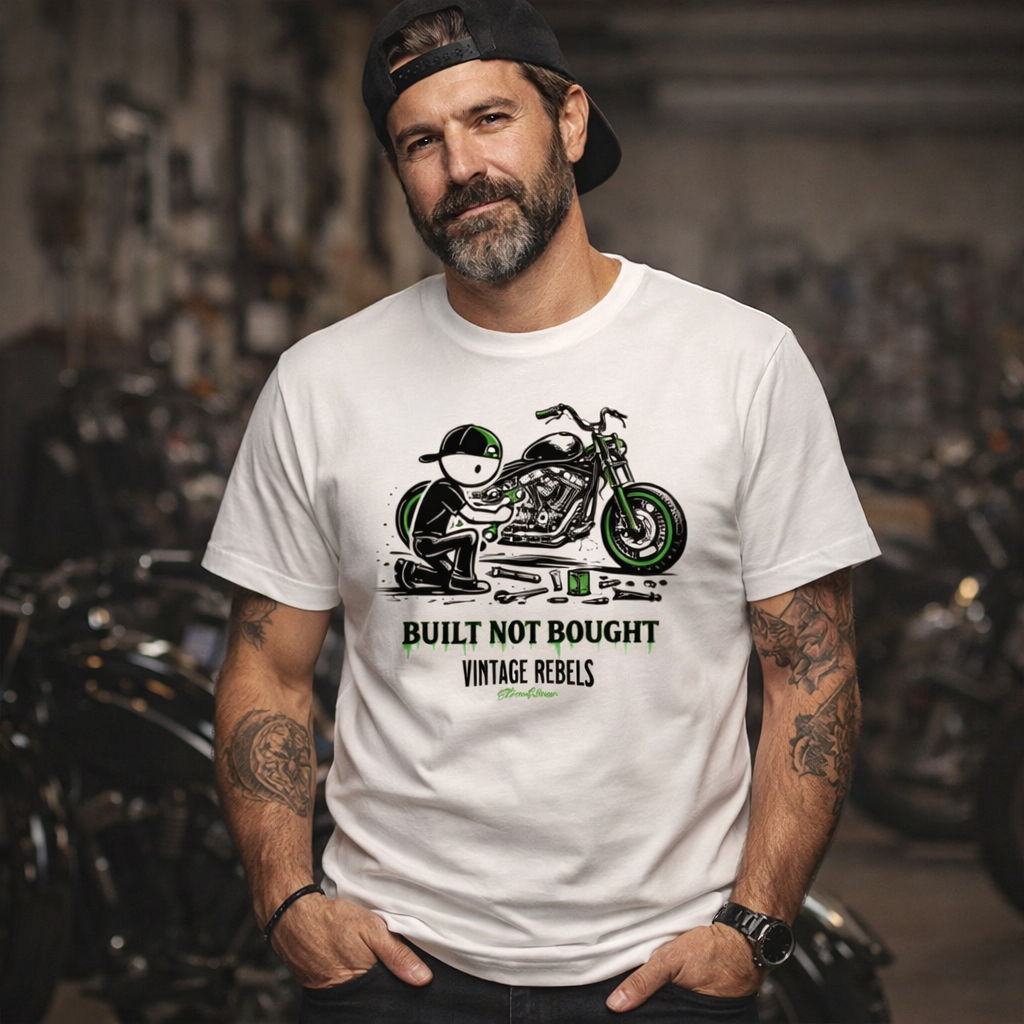 T-Shirt "Built not Bought"