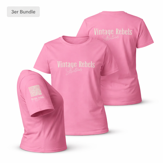 Frauen T-Shirt 3er Bundle "Vintage Rebels" azalee