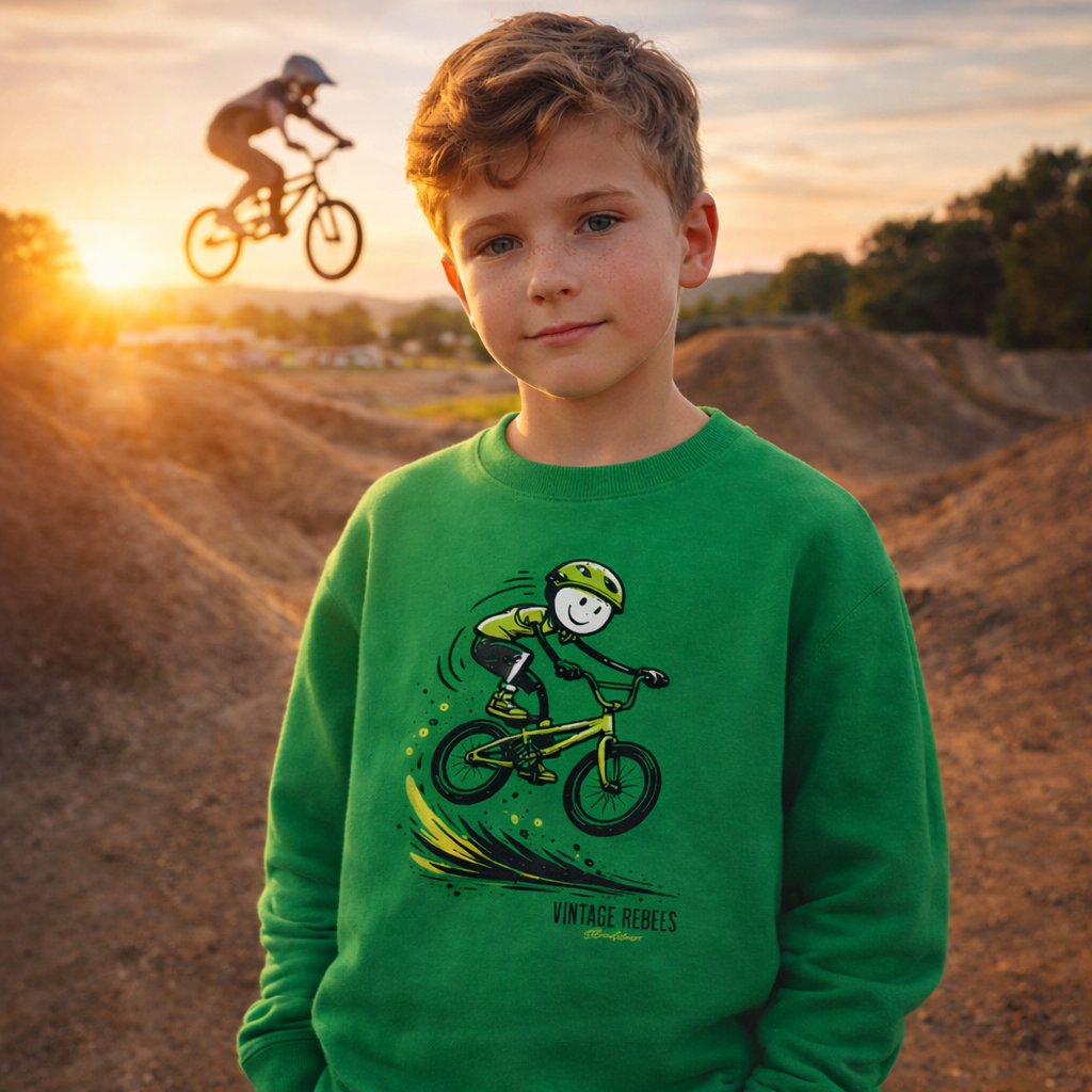 Sweatshirt "BMX" für Junge und Mädchen