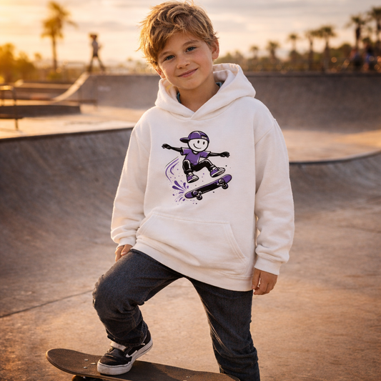 Hoodie "Skateboard" für Jungen