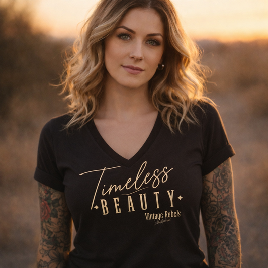 T-Shirt "Timeless" V-Neck