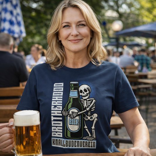 T-Shirt "Knallbudenverein" | Brust- & Rückendruck | Frauen