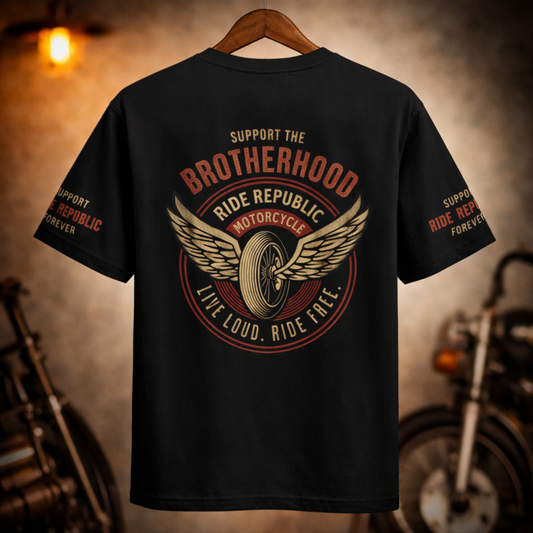 T-Shirt "Ride Republic - Support - Wings" | Premium | Unisex